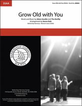 Grow Old With You SSAA choral sheet music cover